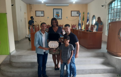 Entrega de Moção de Aplausos ao Projeto New Life